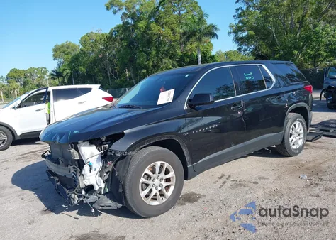 2019 Chevrolet Traverse Ls z USA, uszkodzony, nr VIN 1GNERFKW0KJ222753